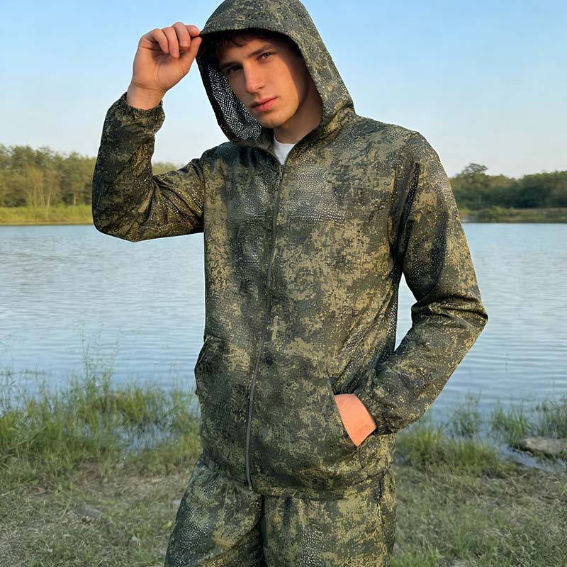 Outdoor Sport Jacket - Tactische hoodies, camouflage mesh wandel- en