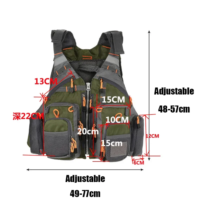 Verstelbare Vissen Vest Ademen - Outdoor Sport Jacket recensie en prijs