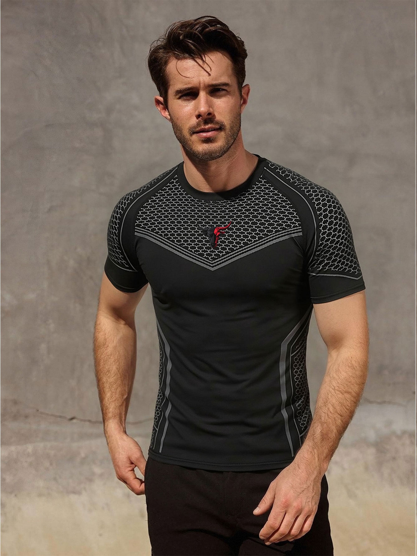 Gym Hub Bedrukt Heren Compress - Outdoor Sport.Hub recensie en prijs
