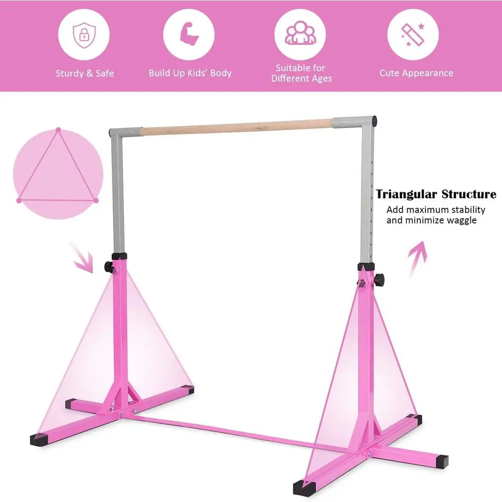 Verstelbare hoogte junior gymn - Gymnastic Bar Home recensie en prijs