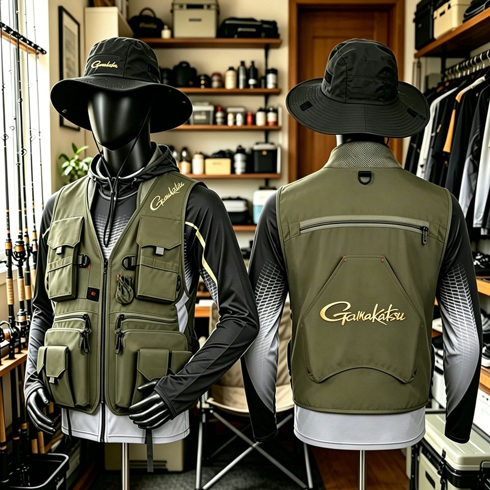 Gamakatsu Heren Multi-Pocket V - Outdoor Sport Jacket recensie en prijs