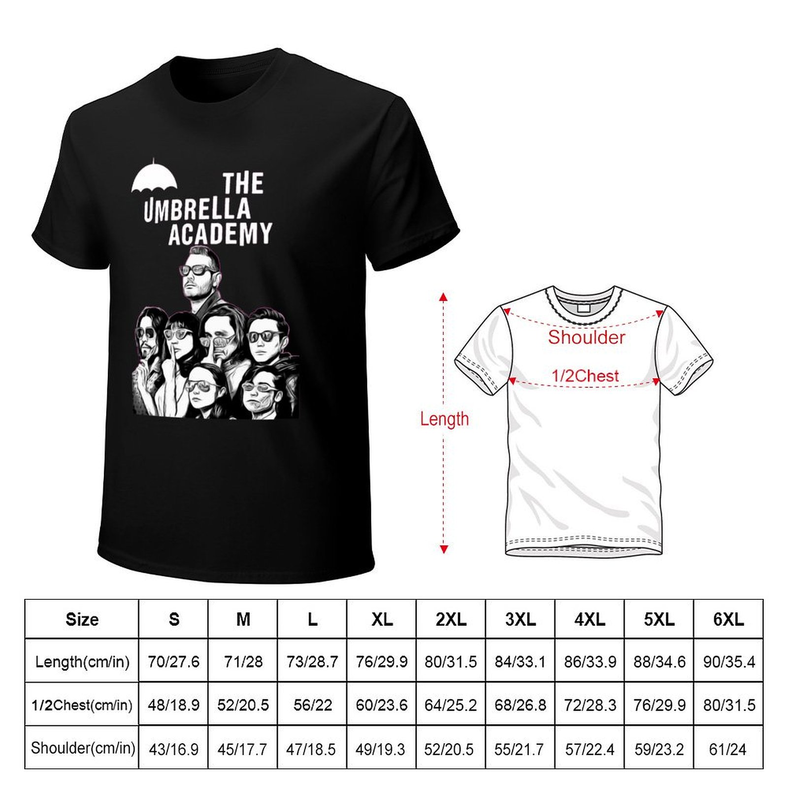 The Umbrella Academy T-Shirt S - Academy Sports Outdoor recensie en prijs